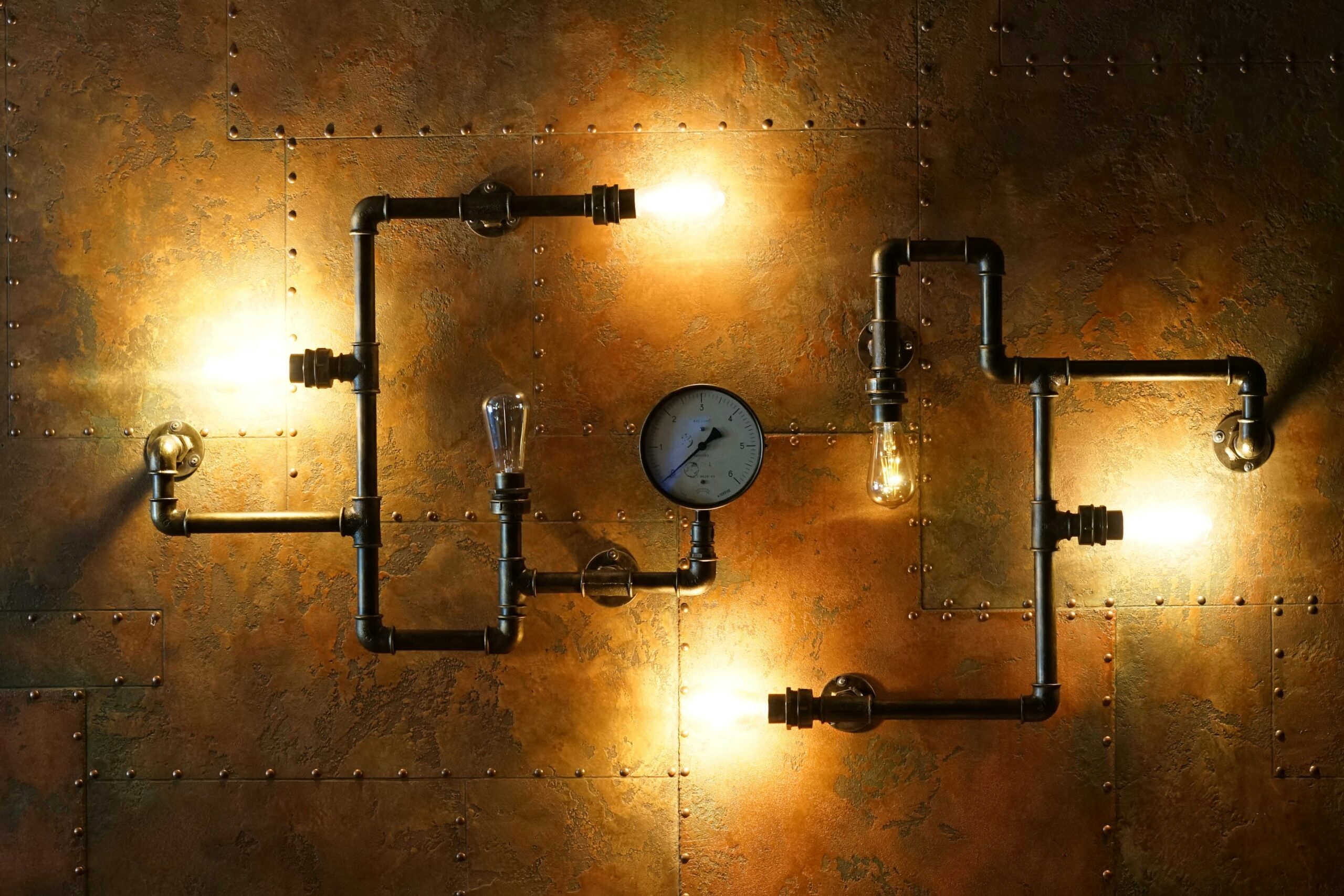 Infographic showing step-by-step installation guide for leak detectors